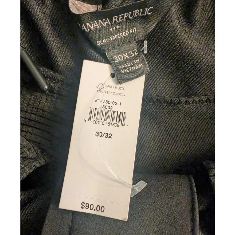 Banana Republic Mens Black Pants